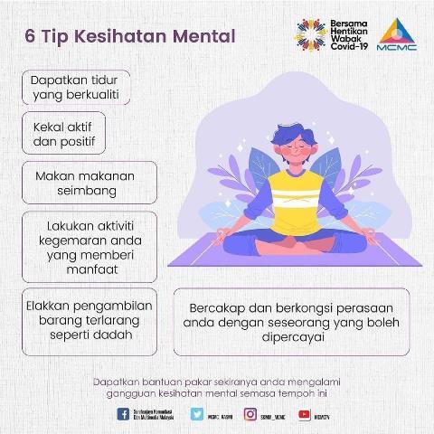 6 TIP KESIHATAN MENTAL